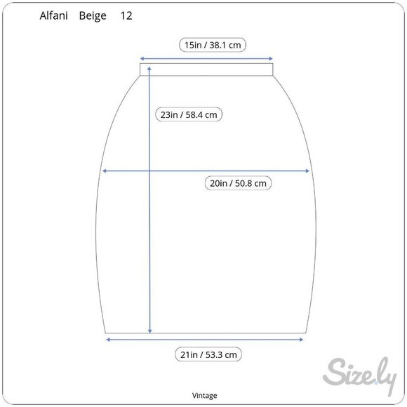 Alfani Vintage Womens Beige Brown Paisley Patterned Lined Pencil MIni Skirt 12 - Picture 6 of 6